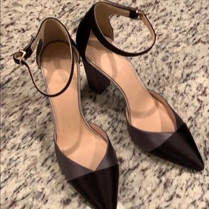 J. Crew Satin Colorblock Pumps